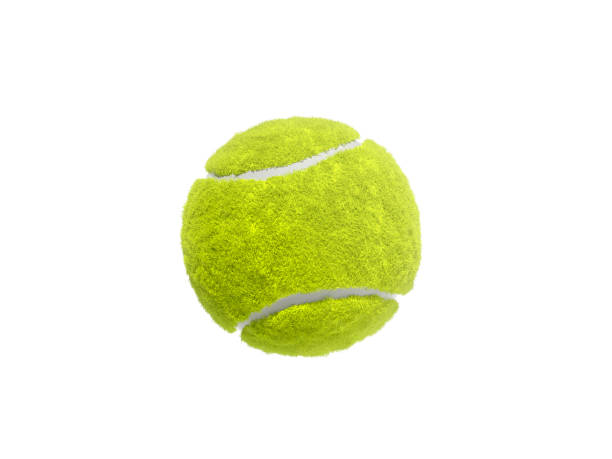 istock Tennis ball isolated without shadow 1814842378