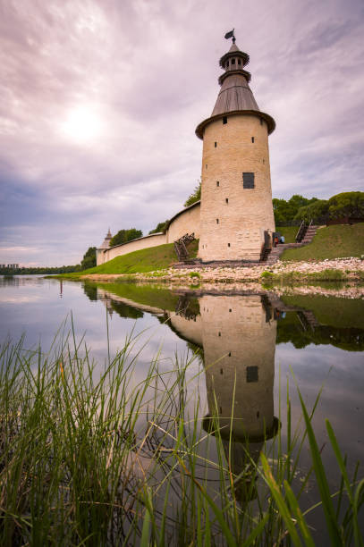 istock Pskov Kremlin on the Velikaya River 1814873909