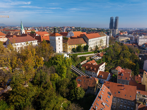 defaultAerial photo of Zagreb, Croatia