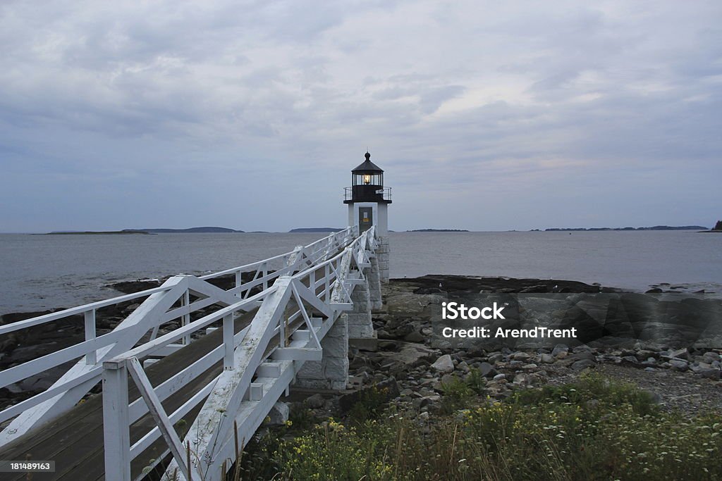 Marshall Point Lighthouse - Lizenzfrei Außenaufnahme von Gebäuden Stock-Foto