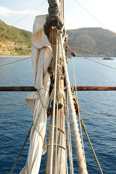 Smukły żaglowiec Bukszpryt-żeglarstwo Boat – zdjęcie
