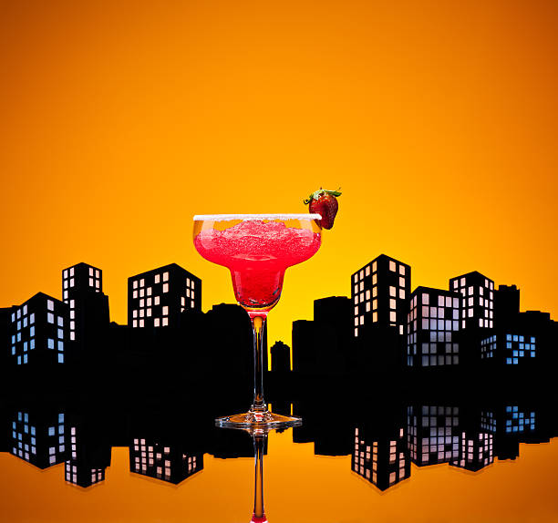 istock Metropolis strawberry Margarita cocktail 181489343