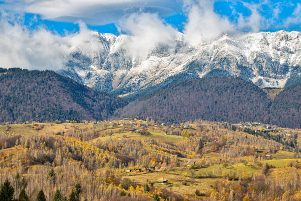 istock Piatra Craiului mountains view 1814897786