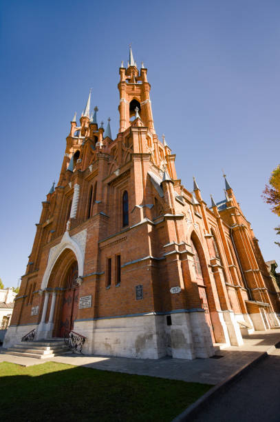 istock Polish church built in 1906. Samara city. 1814901869