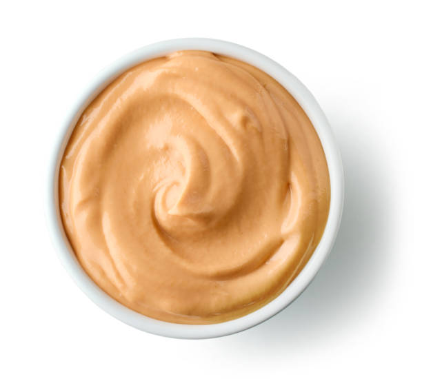 istock bowl of tomato sauce with mayonnaise 1814918681
