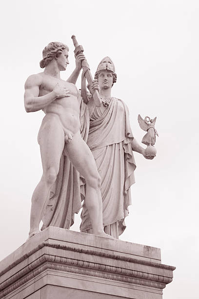 istock Warrior Sculpture, Schlossbrucke Bridge, Berlin, Germany 181492355