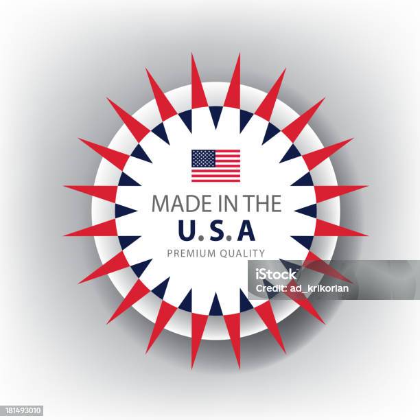 アメリカ製アメリカンシール国旗 - Made in USAのベクターアート素材や画像を多数ご用意 - Made in USA, アイコン, アメリカ合衆国