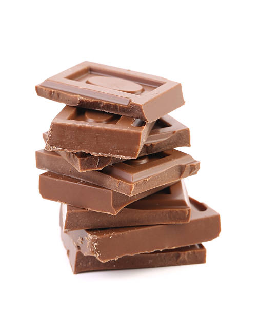 istock Close up of chocolate pieces 181494459