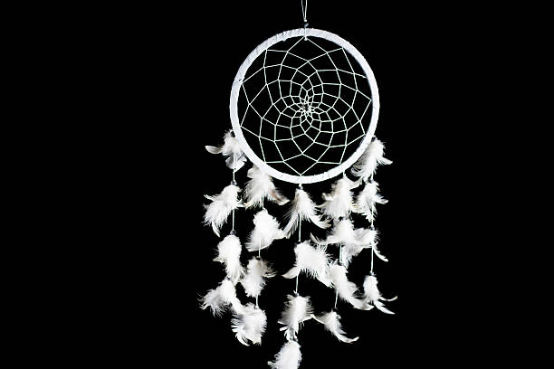 Dream catcher Dream catcher symbol north american tribal culture bead feather stock pictures, royalty-free photos & images