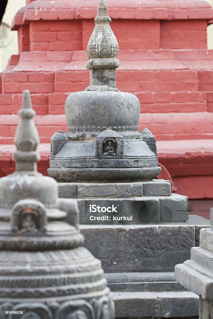 Cúpula do Swayambhunath - Foto de stock de Antigo royalty-free