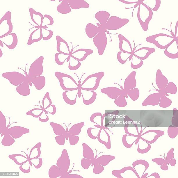 Butterfly Seamless Stock Illustration - Download Image Now - Abstract, Animal Body Part, Animal Wing