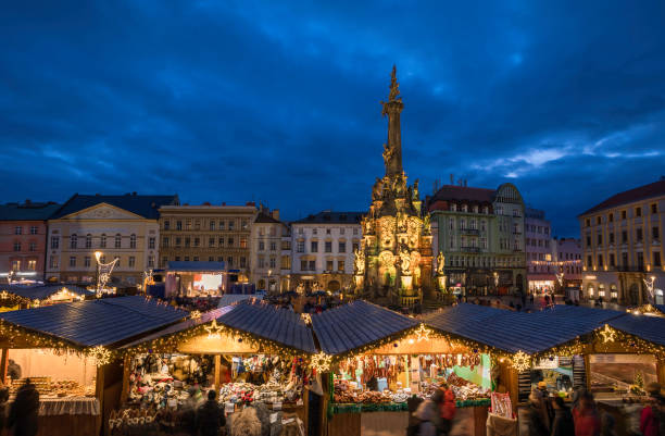 istock Christmas market in Olomouc - Czech Republic 1814993629