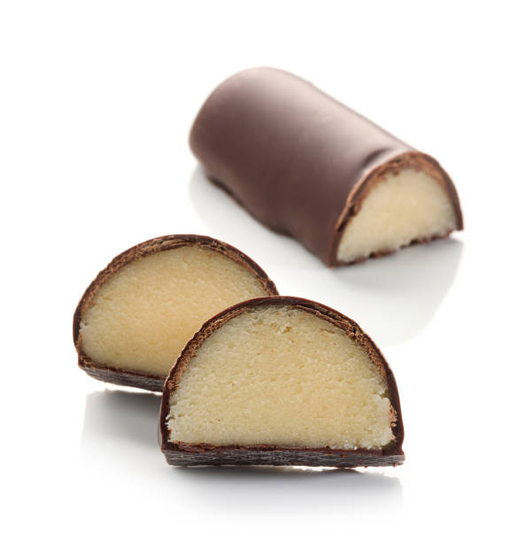 pieces of marzipan