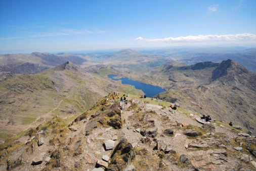 Snowdon is the highest mountain in Wales, at an altitude of 1,085 metres above sea level, and the highest point in the British Isles outside Scotland