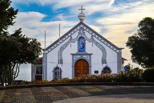 istock Small church in Madeira 1815009208