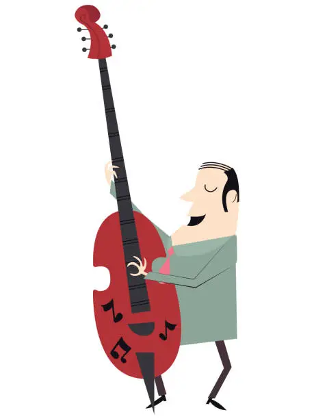 Vector illustration of musicians band