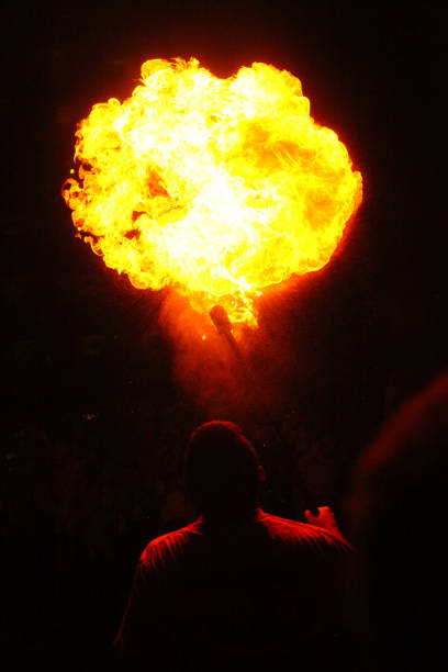 istock traditional festivities in spain playing with fire 1815030973