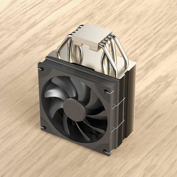 istock CPU air cooler with five heat pipes 1815032055