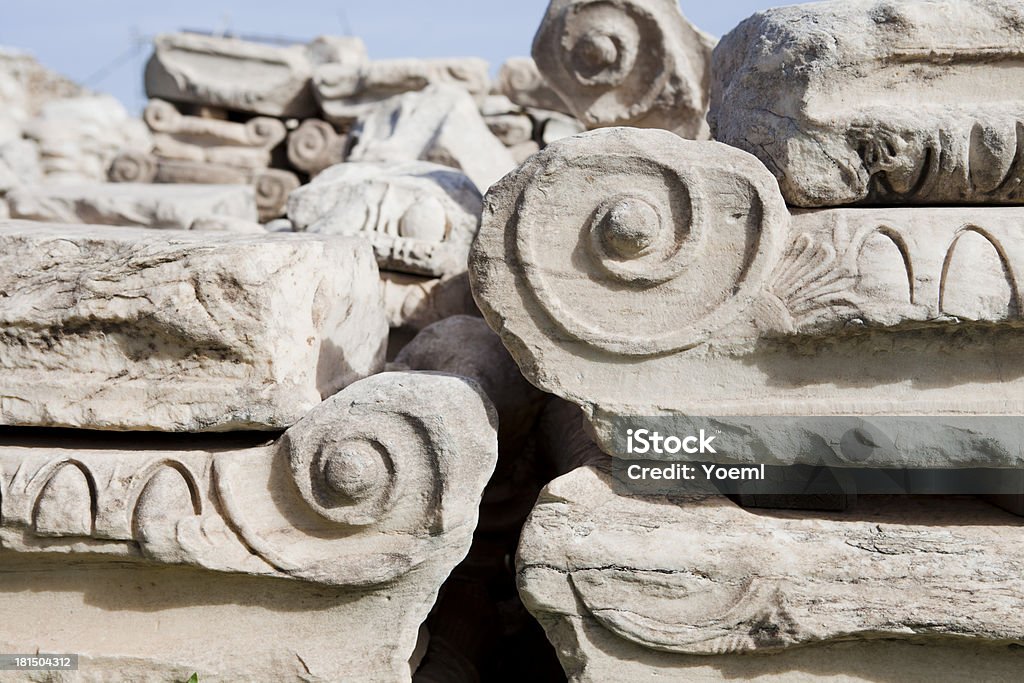 Greco colonna - Foto stock royalty-free di Acropoli - Atene