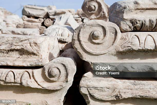 Greco Colonna - Fotografie stock e altre immagini di Acropoli - Atene - Acropoli - Atene, Antico - Condizione, Architettura