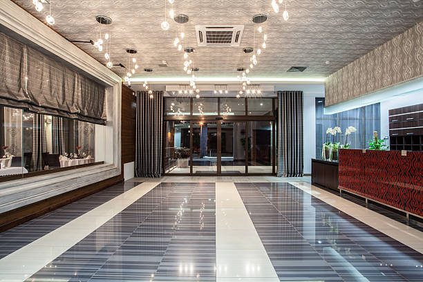 istock Woodland hotel - entrance 181506834