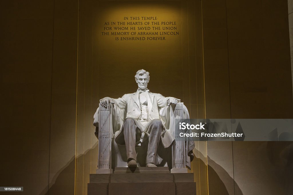 President Lincoln Memorial in Washington DC Lincoln Memorial Stock Photo