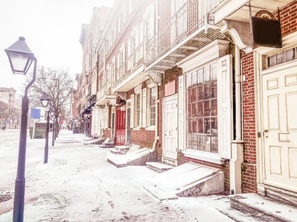 istock Winter in Philadelphia city. 1815106550