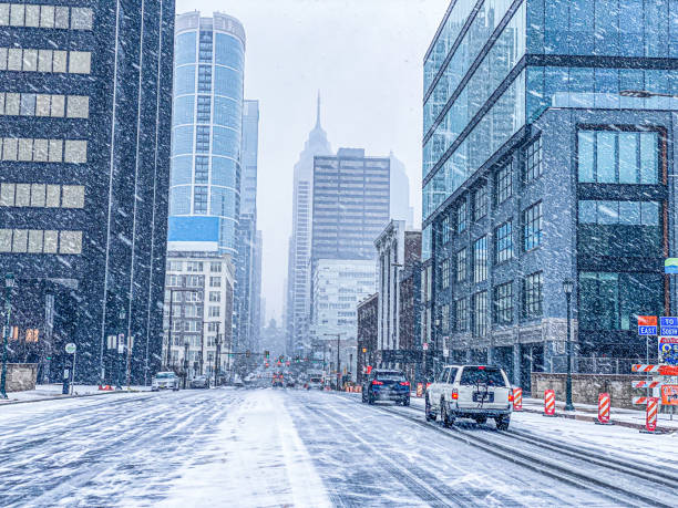 istock Winter in Philadelphia city. 1815106633
