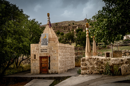 An Abandoned village by Ezidi Society at the south east Turkey