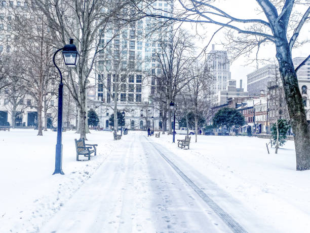istock Winter in Philadelphia city. 1815125859