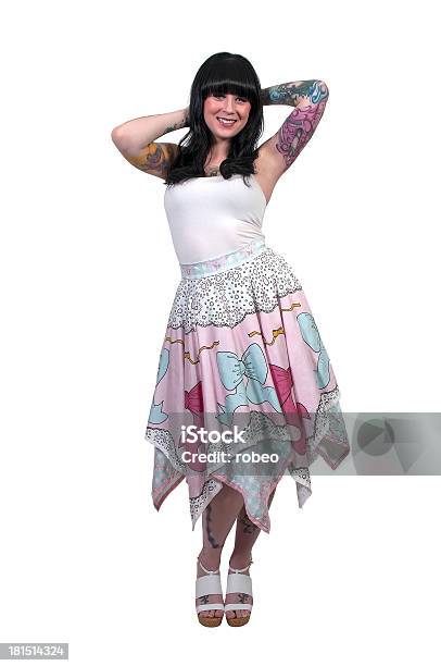 Beautiful Tattooed Woman Stock Photo - Download Image Now - Activity, Adult, Beautiful People