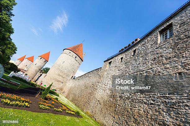 Old Wall In Tallinn Stock Photo - Download Image Now - Architecture, Estonia, Horizontal