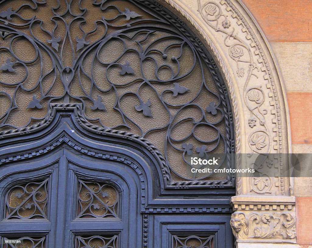 Alte Haustür arabischen Stil in Desenzano mensagens - Royalty-free Arquitetura Foto de stock