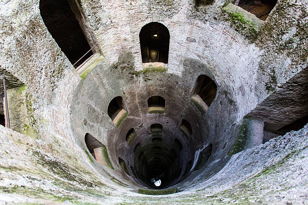 St. Patrick's well St. Patrick's well in Orvieto orvieto stock pictures, royalty-free photos & images