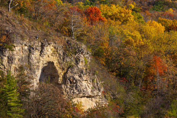 istock A Cliff In The Woods In Autumn 1815213706
