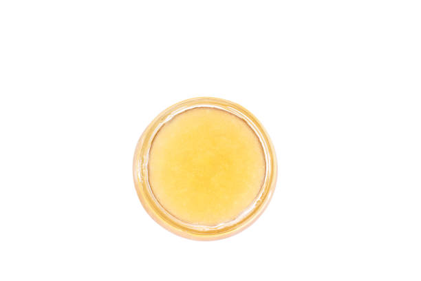 istock glass bowl with ginger jam isolated on white background. 1815245509