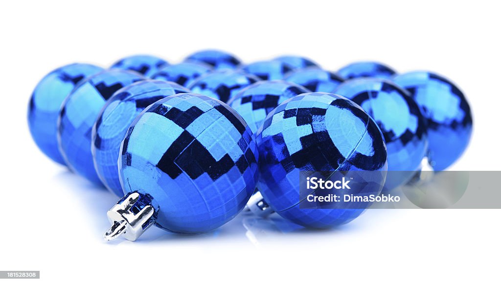 Bolas de Navidad aislado - Foto de stock de Adorno de navidad libre de derechos