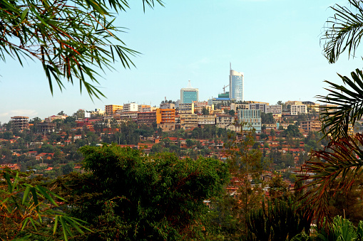 El centro de la ciudad de Kigali, Ruanda photo