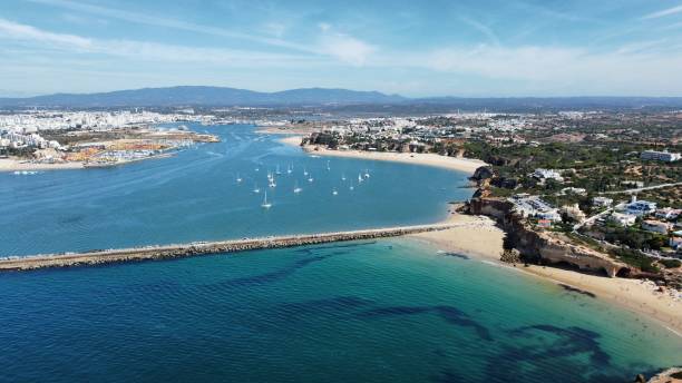istock Drone shot over Portimao during summer 1815360292