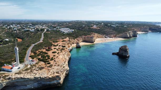 istock Drone shot over Portimao during summer 1815360799