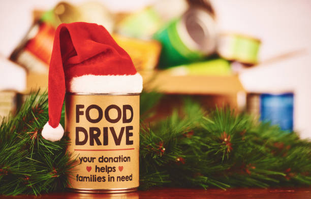 Canned Goods for a Christmas Food Drive