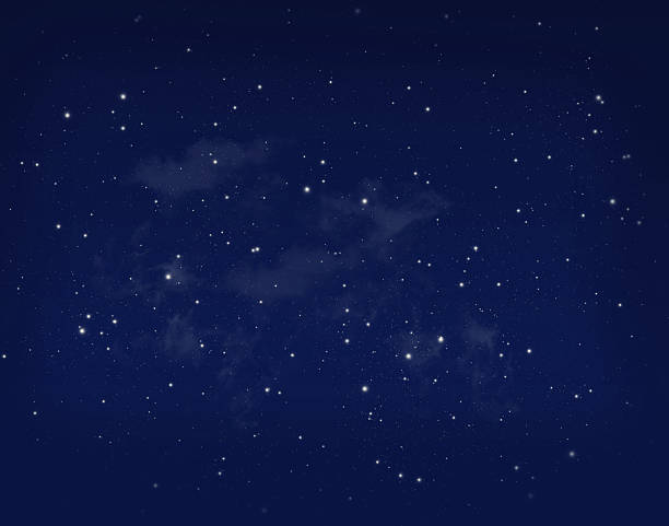 istock Stars in a night blue sky 181538398
