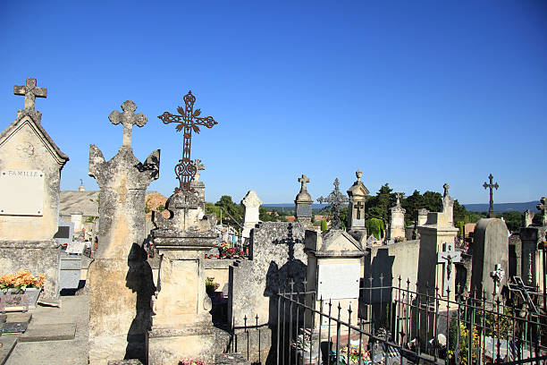 istock Old cemetery in the Provence 181542301