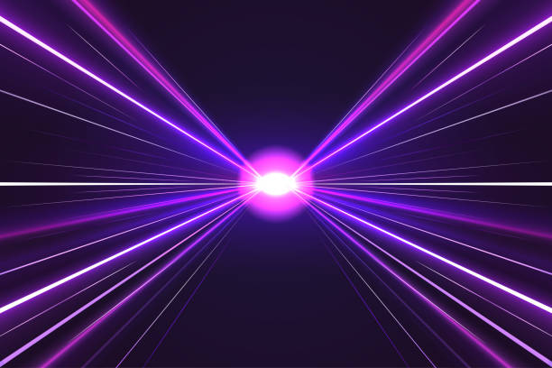 istock Neon Fusion Color Background Concept Laser Light Retro. Poster, Banner, Presentation, Wallpaper Mobile and Desktop. 1815436020