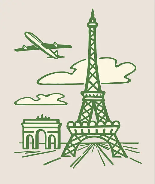 Vector illustration of International Travel