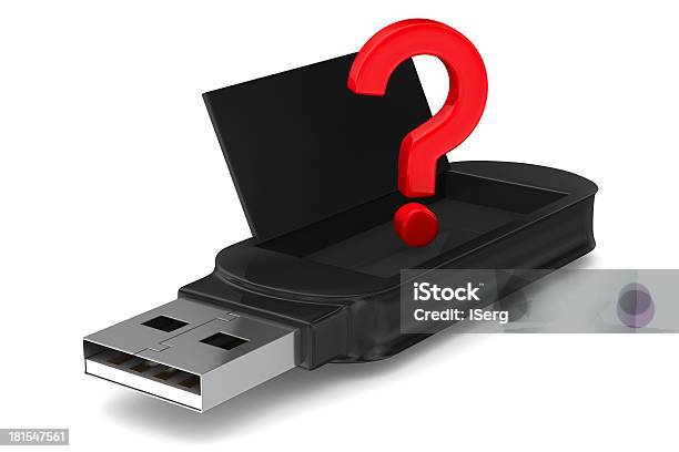Usb フラッシュドライブ白色の背景にしています 絶縁 3 D 画像 - 3Dのストックフォトや画像を多数ご用意 - 3D, USBケーブル, USBスティック