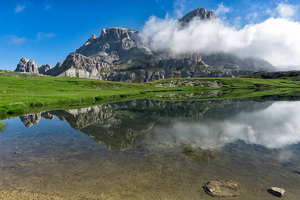 istock Summer mountain landscape - Dolomites, Italy 181553250