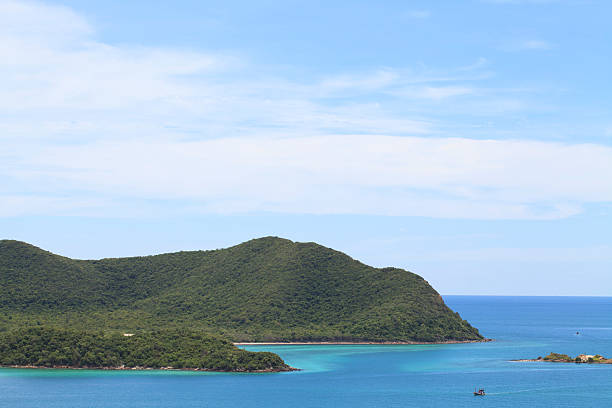 istock Sea view with blue sky of Thailand 181557398