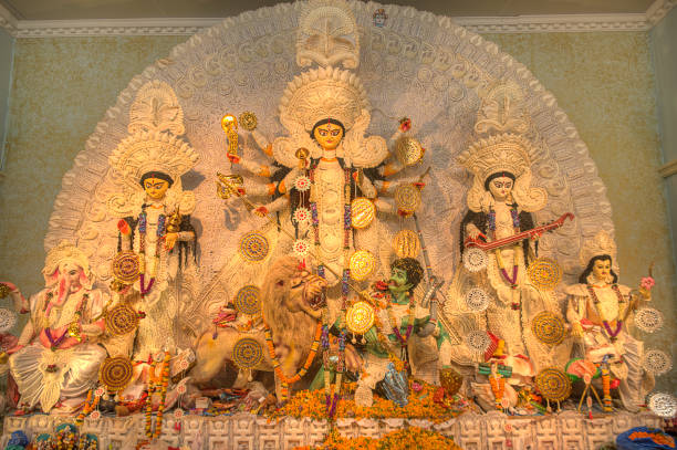 GODDESS DURGA PUJA FESTIVAL INDIA  (NAVRATRI)