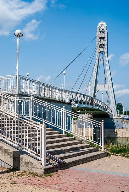 istock bridge in the summer morning 181567658